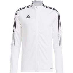 Présentation: Adidas Tiro 21 Veste D'entraînement Polyester Hommes - Blanc