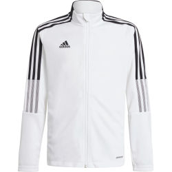 Voorvertoning: Adidas Tiro 21 Trainingsvest Polyester Kinderen - Wit