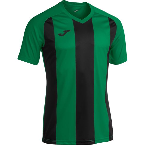 Joma Pisa II Shirt Korte Mouw Kinderen - Groen / Zwart