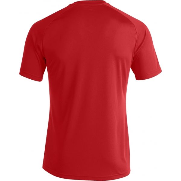 Joma Pisa II Shirt Korte Mouw Kinderen - Rood / Zwart