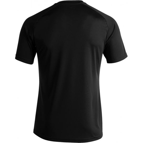 Joma Pisa II Shirt Korte Mouw Kinderen - Zwart / Wit