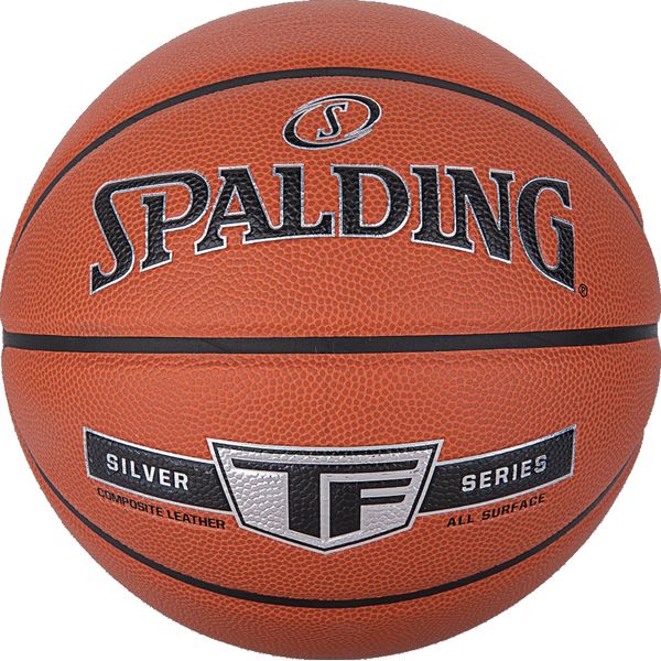 Spalding Tf Silver (Size 5) Basketball Enfants - Orange