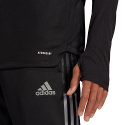 Voorvertoning: Adidas Tiro 21 Ziptop Heren - Zwart