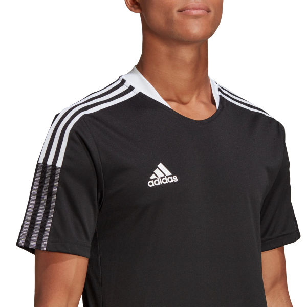 Adidas Tiro 21 T-Shirt Heren - Zwart