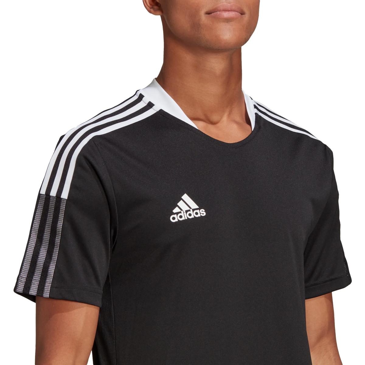 Voorvertoning: Adidas Tiro 21 T-Shirt Heren - Zwart