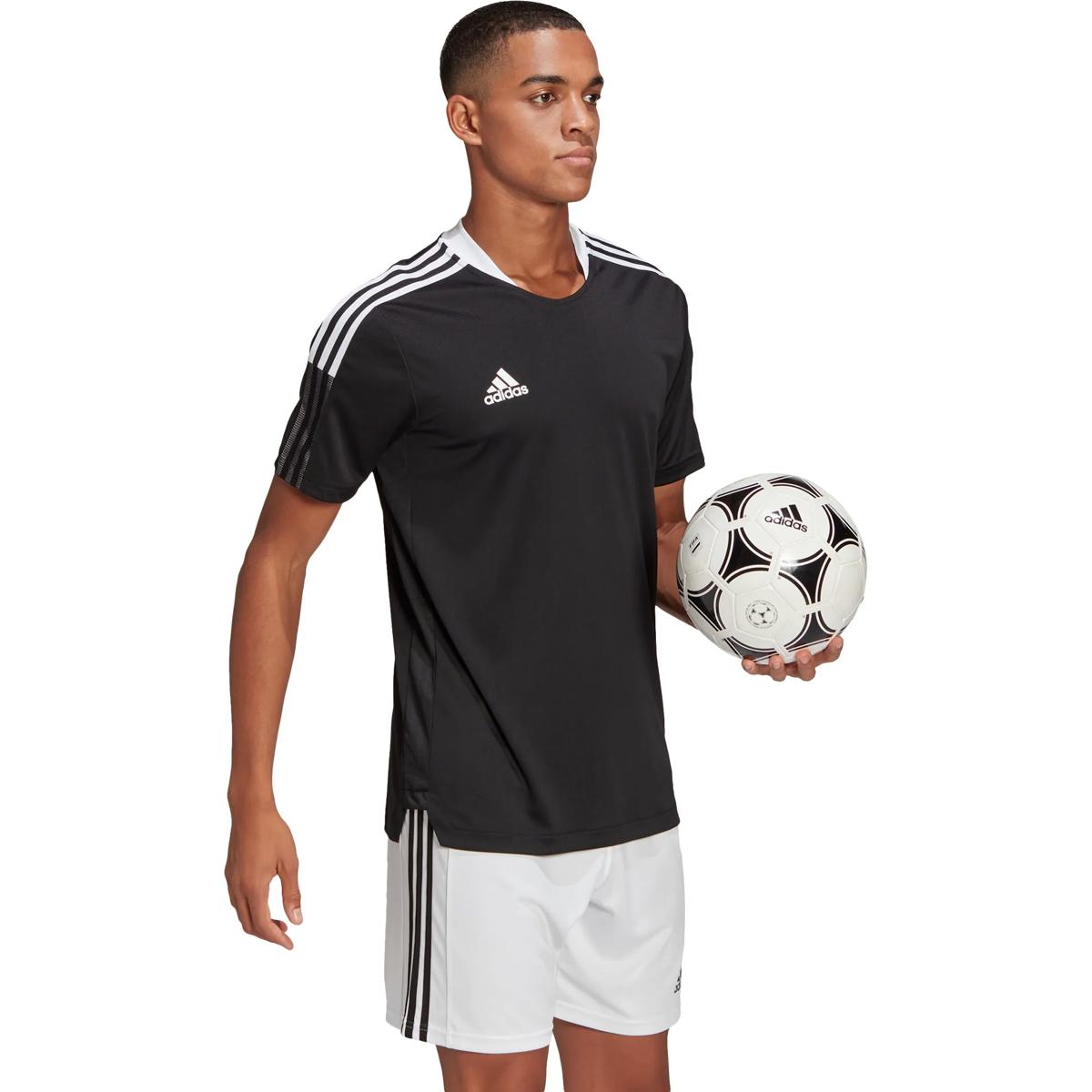 Voorvertoning: Adidas Tiro 21 T-Shirt Heren - Zwart
