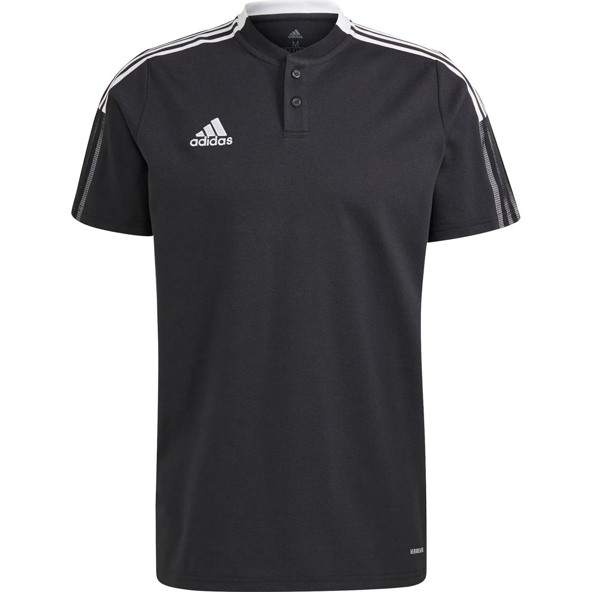 Adidas Tiro 21 Polo Heren Zwart