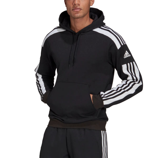 Adidas Squadra 21 Sweater Met Kap Heren - Zwart