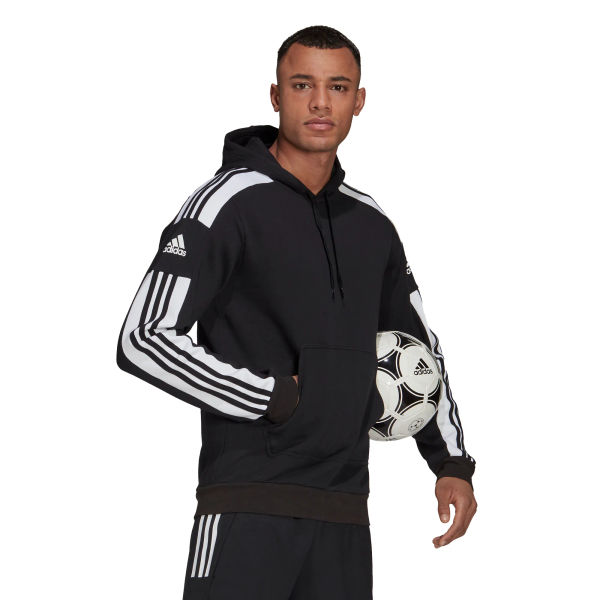 Adidas Squadra 21 Sweater Met Kap Heren - Zwart