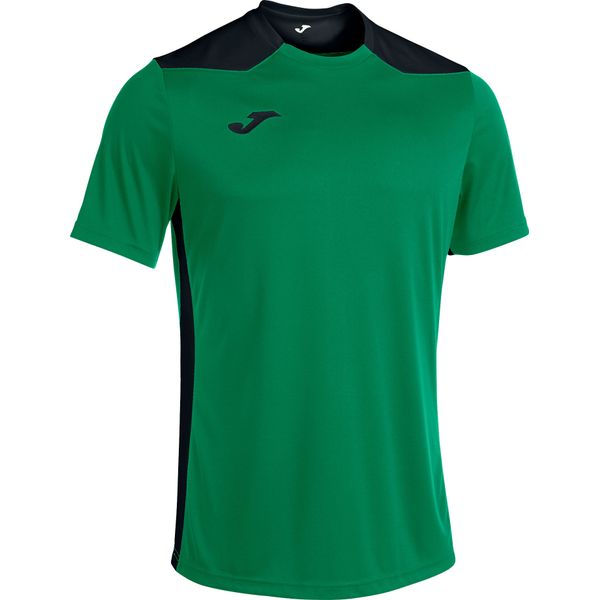 Joma Championship VI Shirt Korte Mouw Kinderen - Groen / Zwart