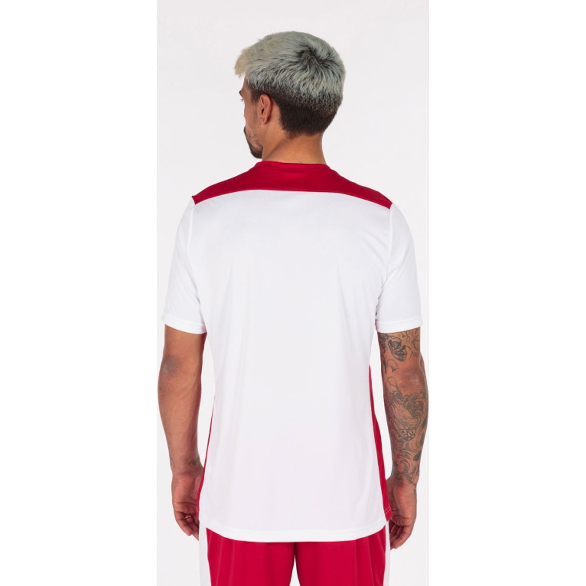 Voorvertoning: Joma Championship VI Shirt Korte Mouw Kinderen - Wit / Rood