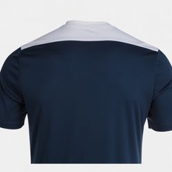 Voorvertoning: Joma Championship VI Shirt Korte Mouw Kinderen - Marine / Wit