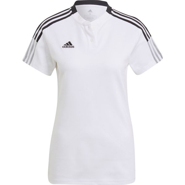 Adidas Tiro 21 Poloshirt Damen - Weiß