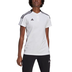 Vorschau: Adidas Tiro 21 Poloshirt Damen - Weiß