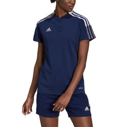 Vorschau: Adidas Tiro 21 Poloshirt Damen - Marine