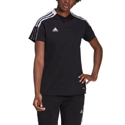 Vorschau: Adidas Tiro 21 Poloshirt Damen - Schwarz