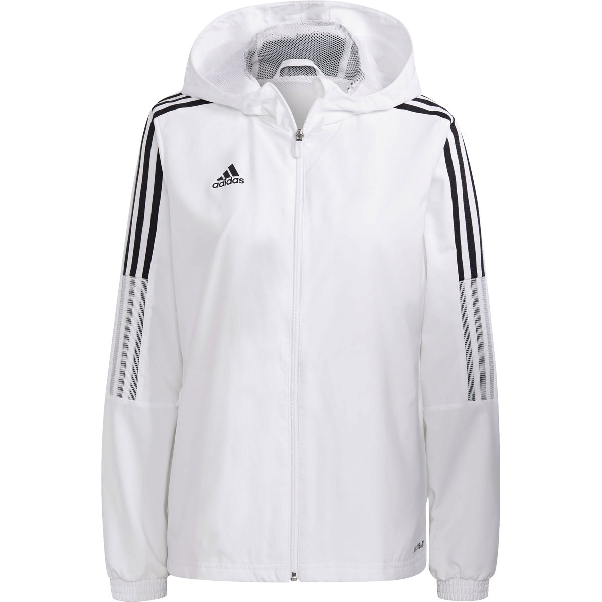 Adidas Tiro 21 Windbreaker voor Dames | Wit | Teamswear
