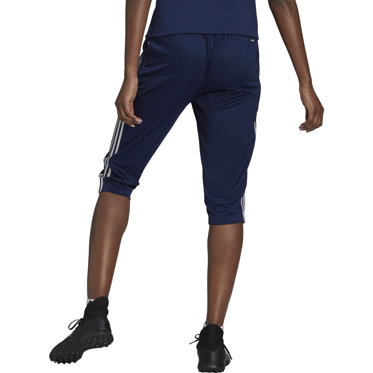 Adidas Tiro 21 3/4 Trainingsshort voor Dames | Marine | Teamswear