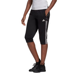 Voorvertoning: Adidas Tiro 21 3/4 Trainingsshort Dames - Zwart