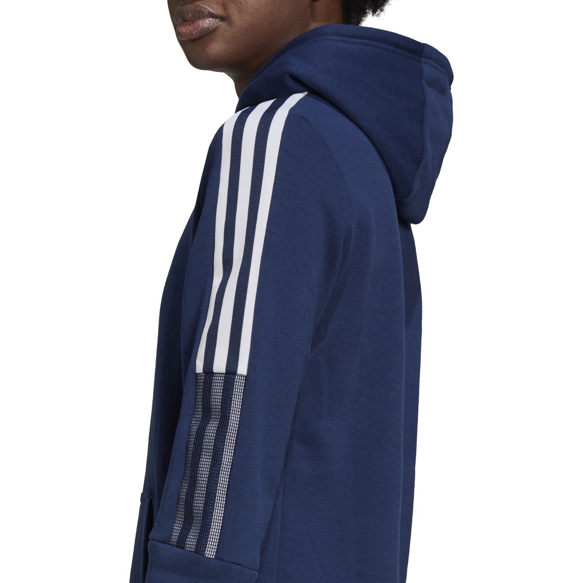 Adidas Tiro 21 Sweater Met Kap Dames - Marine