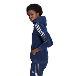 Voorvertoning: Adidas Tiro 21 Sweater Met Kap Dames - Marine