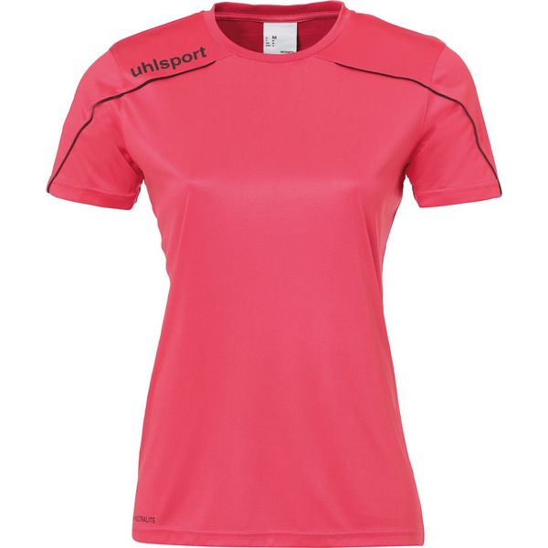Uhlsport Stream 22 Shirt Korte Mouw Dames - Roze / Zwart