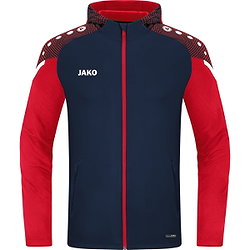 Jako Performance Sweat À Capuche Enfants - Marine / Rouge