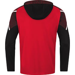 Jako Performance Hoodie für Herren Rot Schwarz Teamswear