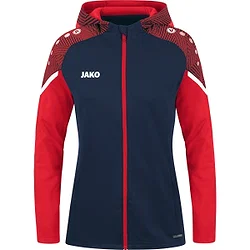 Jako Performance Sweat À Capuche Femmes - Marine / Rouge