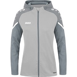 Jako Performance Hoodie Dames - Zachtgrijs / Steengrijs