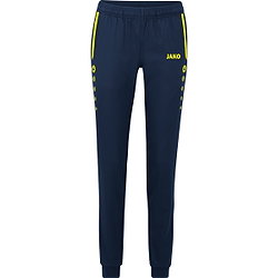 Jako Allround Pantalon De Loisir Femmes - Marine / Jaune Fluo