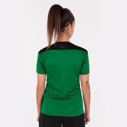 Voorvertoning: Joma Championship VI Shirt Korte Mouw Dames - Groen / Zwart