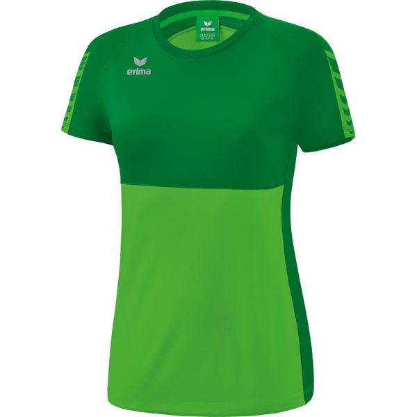Erima Six Wings T-Shirt Dames - Green / Smaragd