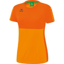 Présentation: Erima Six Wings T-Shirt Femmes - New Orange / Orange