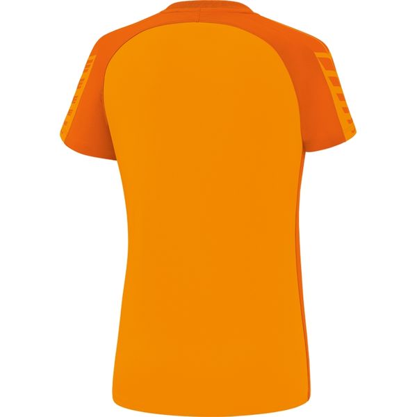Erima Six Wings T-Shirt Dames - New Orange / Oranje