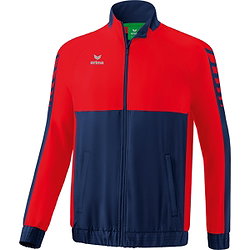 Erima Six Wings Veste D'entraînement Enfants - New Navy / Rouge