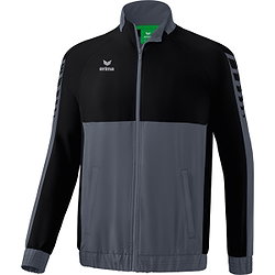 Erima Six Wings Trainingsvest Kinderen - Slate Grey / Zwart