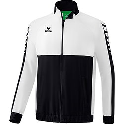 Erima Six Wings Trainingsjacke Herren - Schwarz / Weiß