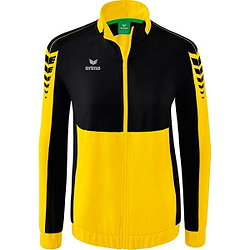 Erima Six Wings Trainingsvest Dames - Geel / Zwart
