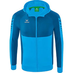 Erima Six Wings Trainingsjacke Mit Kapuze Damen - Curacao