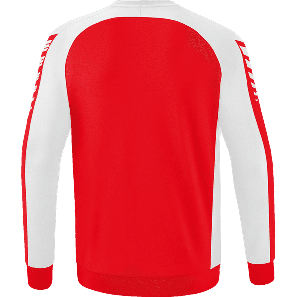 Erima Six Wings Sweat-Shirt Enfants - Rouge / Blanc