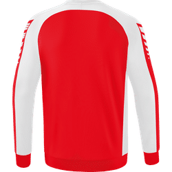 Voorvertoning: Erima Six Wings Sweatshirt Kinderen - Rood / Wit