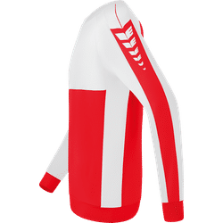 Voorvertoning: Erima Six Wings Sweatshirt Kinderen - Rood / Wit