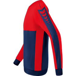 Voorvertoning: Erima Six Wings Sweatshirt Kinderen - New Navy / Rood