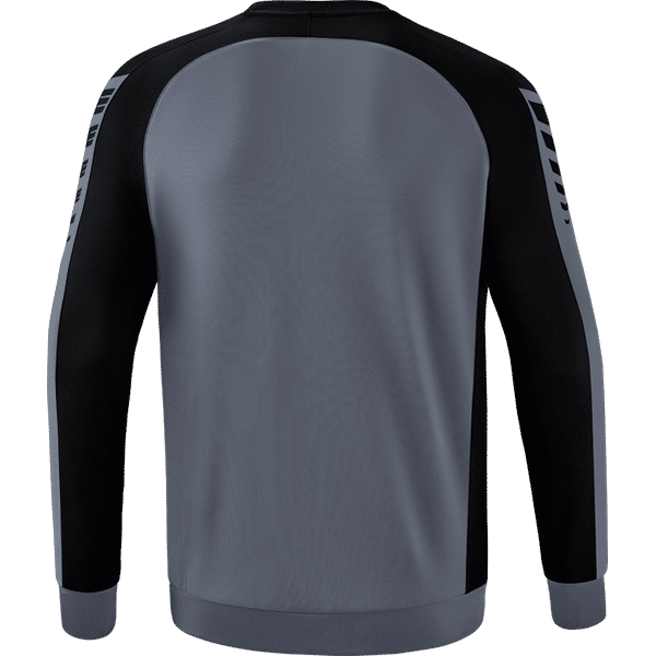 Erima Six Wings Sweatshirt Kinderen - Slate Grey / Zwart