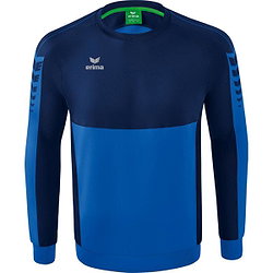 Erima Six Wings Sweatshirt Kinderen - New Royal / New Navy