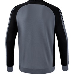 Voorvertoning: Erima Six Wings Sweatshirt Heren - Slate Grey / Zwart
