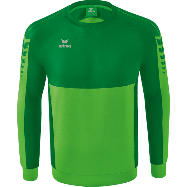 Erima Six Wings Sweatshirt Heren - Green / Smaragd