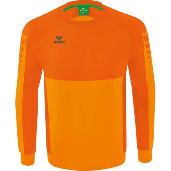 Erima Six Wings Sweatshirt Heren - New Orange / Oranje
