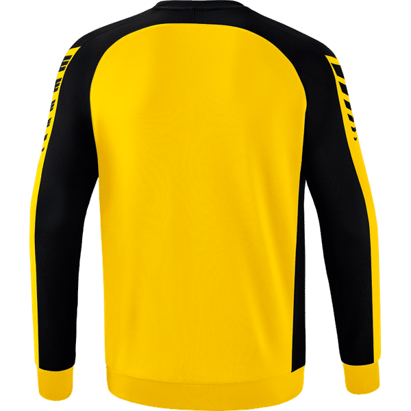 Erima Six Wings Sweatshirt Heren - Geel / Zwart